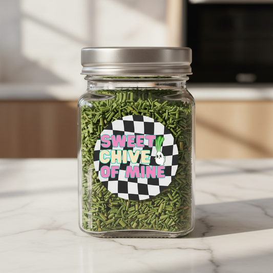 Sweet Chive Of Mine on Spice Jar
