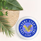 Close-up of the Don’t Stop Bay-Leaf-ing Sticker featuring a vibrant vinyl, waterproof design that brings a touch of punny kitchen decor to any surface.