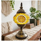 The Sun Card Major Arcana Tarot Lamp: Mosaic Glass Lamp