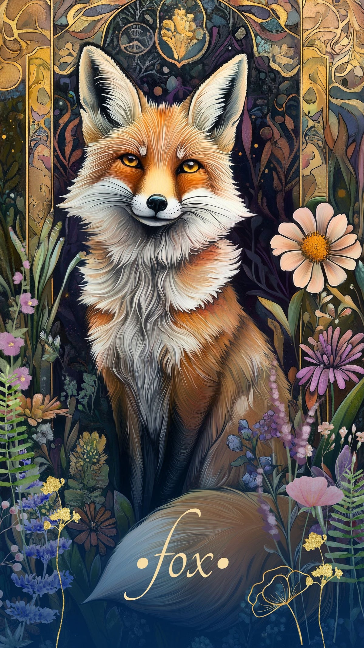 Beautifully illustrated animal cards from the Wild Urban Animal Oracle Deck.