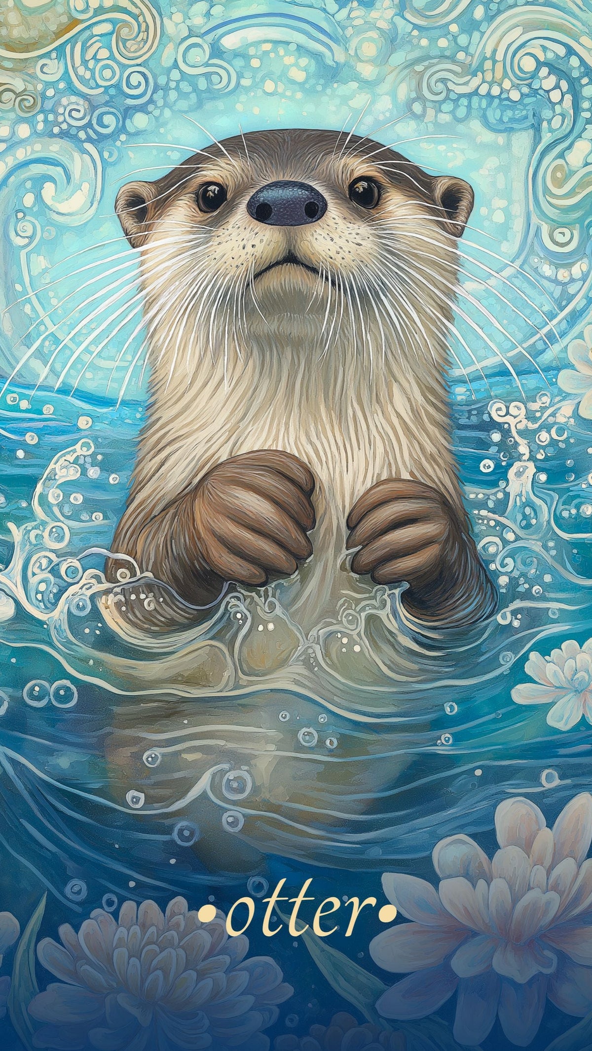 The Wild Urban Animal Oracle Deck displayed open, ready for insightful readings.