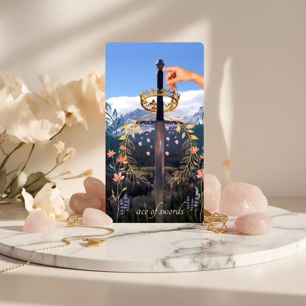 Ace of Swords Mockup