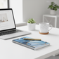 Crystal Blue Agate Notebook Modern Desk