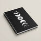 Moon Phase notebook in a clean studio setting