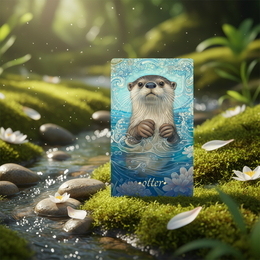 Otter Card Mockup