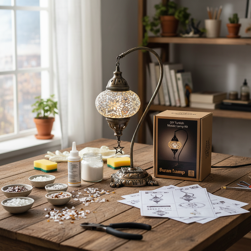 Swan Lamp 2