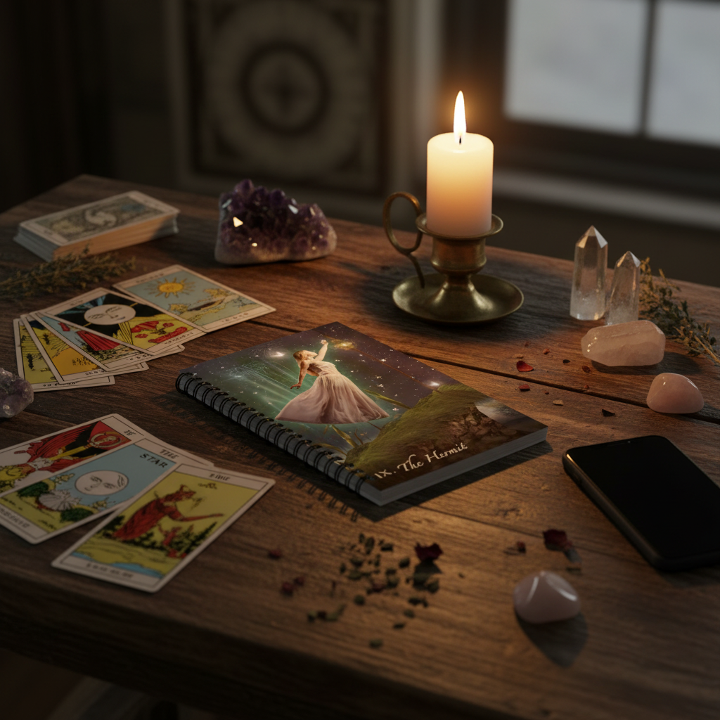 The Hermit Notebook Spiritual Altar