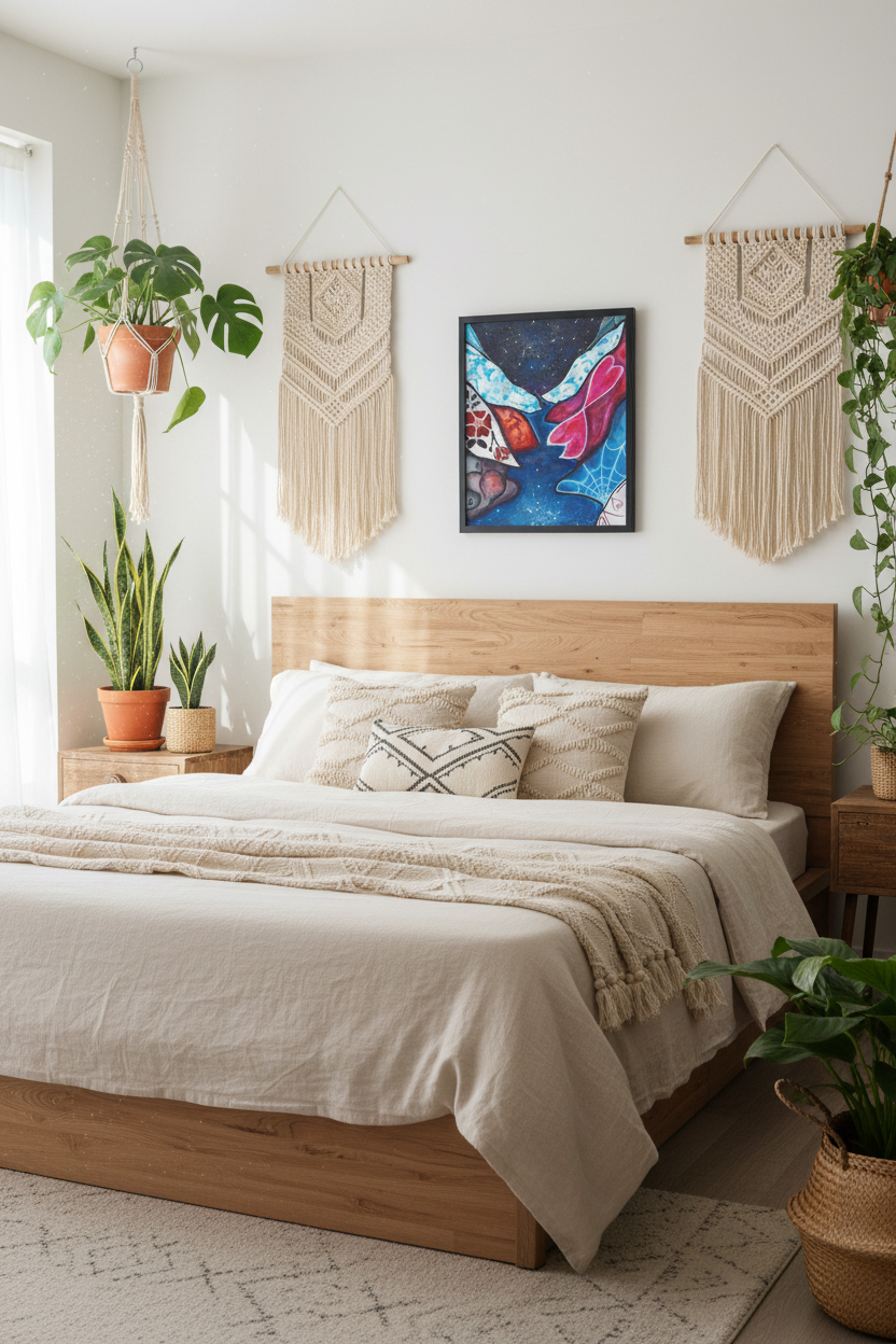 Threads Of The Infinite in Bohemian Bedroom