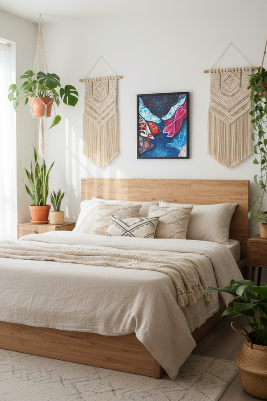 Threads Of The Infinite in Bohemian Bedroom